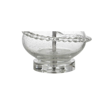 Belle 31.5" Glass LED Table Lamp - JONATHAN Y